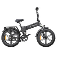 Складаний електровелосипед ENGWE ENGINE Pro 2.0 акумулятор 52 В 16 Аг, 25 км/г - чорний