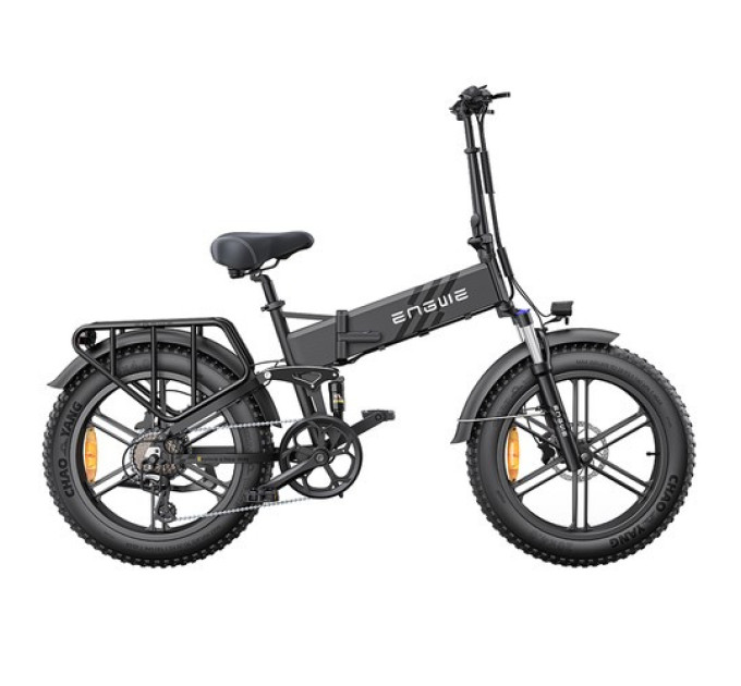 Складаний електровелосипед ENGWE ENGINE Pro 2.0 акумулятор 52 В 16 Аг, 25 км/г - чорний