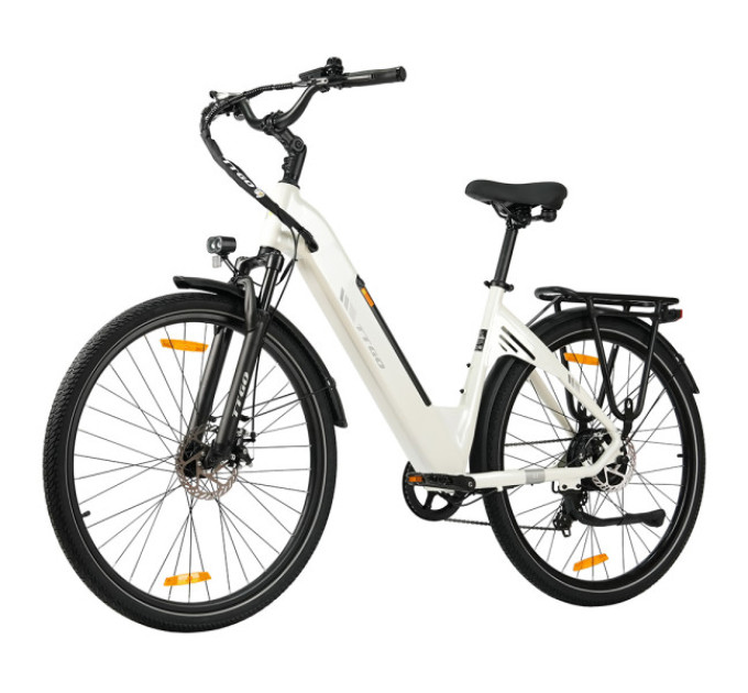 Електричний велосипед TTGO C3 SE, двигун 250 Вт, акумулятор 36 В 18 Аг - білий