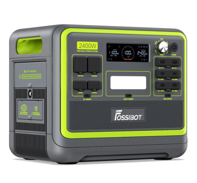 Зарядна станція Fossibot F2400 NEW (версія з Wi-Fi)