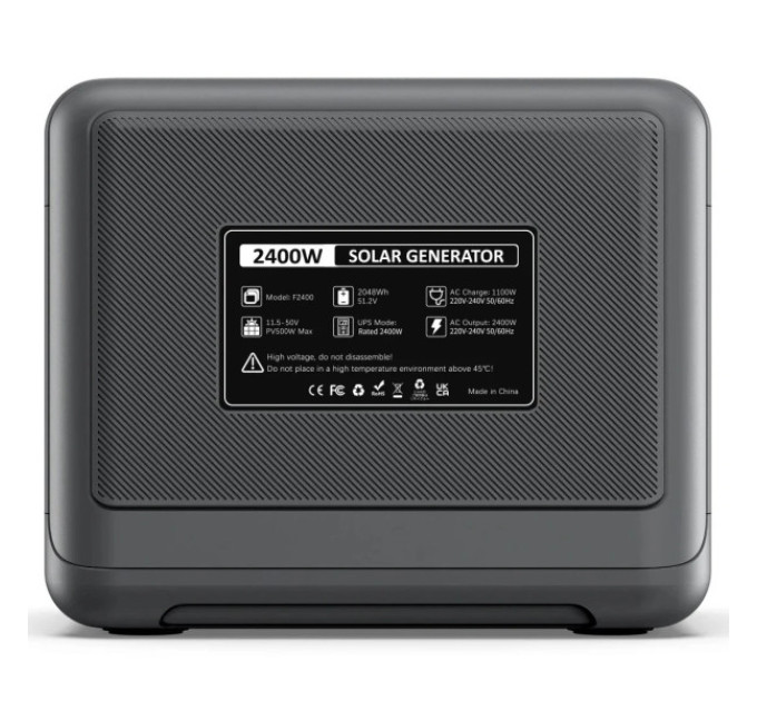 Зарядна станція Fossibot F2400 NEW (версія з Wi-Fi)
