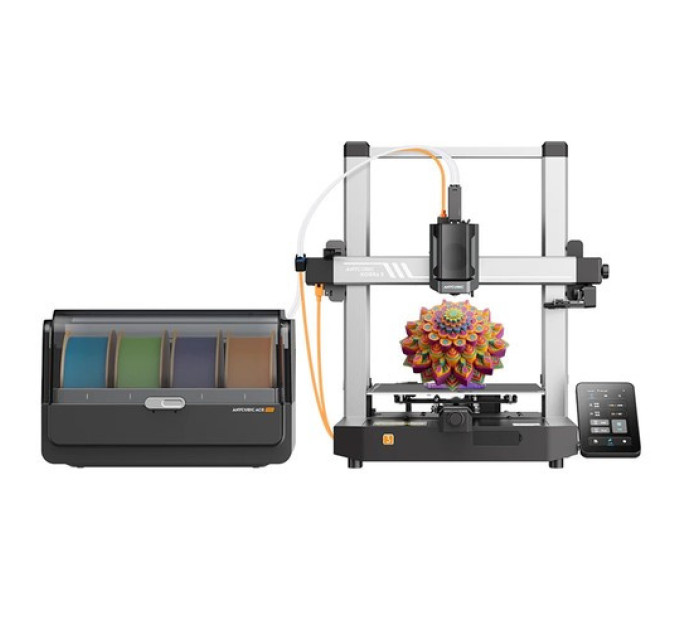 3D-принтер Anycubic Kobra 3 Combo + 4 кг нитки Pantone PLA