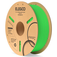 Філамент ELEGOO PLA Neon Green 1.75mm , екологічна паперова котушка, 1kg (50.203.0069)