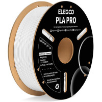 Філамент ELEGOO PLA Pro White 1.75mm , екологічна паперова котушка, 1kg (50.203.0189)