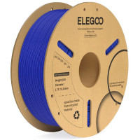 Філамент ELEGOO PLA+ Black 1.75mm , екологічна паперова котушка, 1kg (50.203.0048)