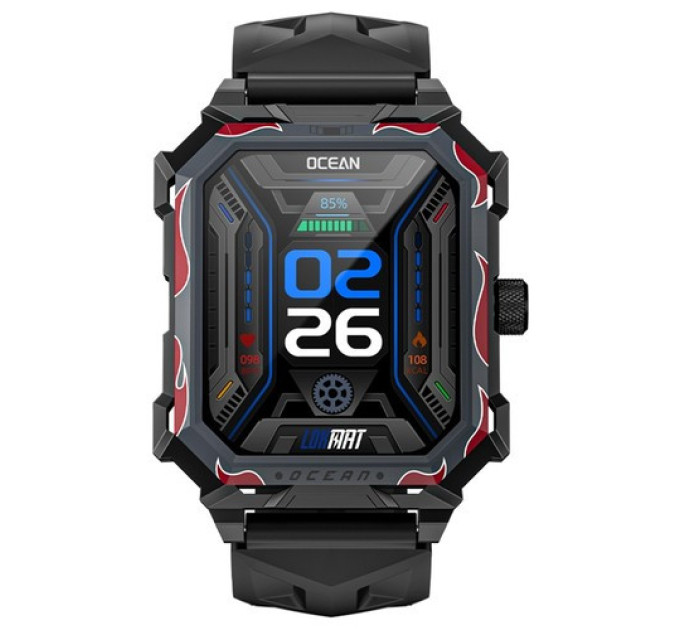Смарт-годинник LOKMAT Ocean Max Sport чорний