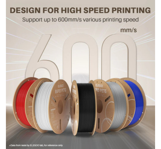 Філамент ELEGOO RAPID PETG Orange 1 KG 1.75mm, 1kg (50.203.0223)