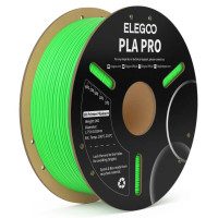 Філамент ELEGOO PLA Pro Neon Green 1.75mm , екологічна паперова котушка, 1kg (50.203.0790)