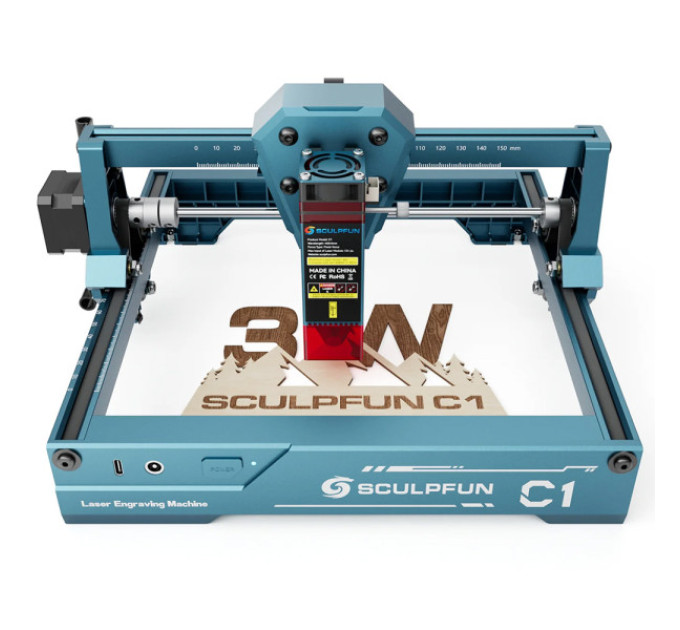Лазерний гравірувальний верстат SCULPFUN C1 3W