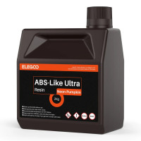 Фотополімерна смола для 3D принтера ELEGOO ABS-Like Ultra Resin 2000G Neon-Pumpkin