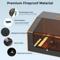Корпус для лазерного гравірувального верстата Mecpow FC1 700×700×460 мм