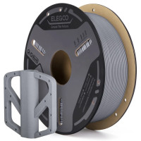 Філамент ELEGOO PETG-GF Glass Fiber Grey 1KG 1.75mm, 1kg (50.203.0637)