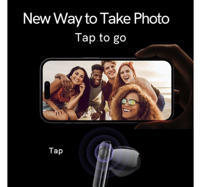 Навушники QCY FairyBuds T21 TWS, Bluetooth 5.3