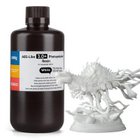 Фотополімерна смола для 3D принтера ELEGOO ABS-Like Resin V3.0+ 1000G White