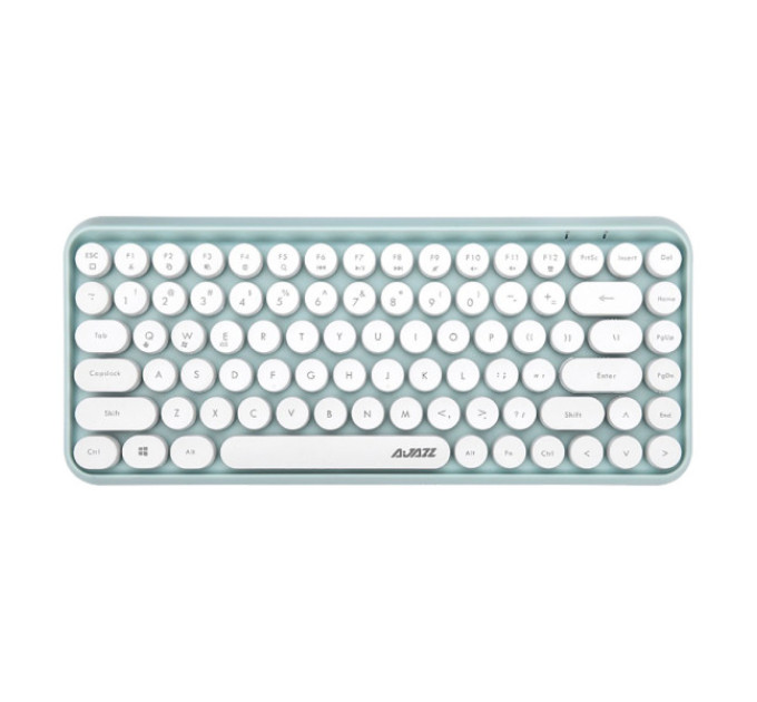 Бездротова клавіатура Ajazz 308i Bluetooth 3.0, підтримє Windows/iOS/Android зелена