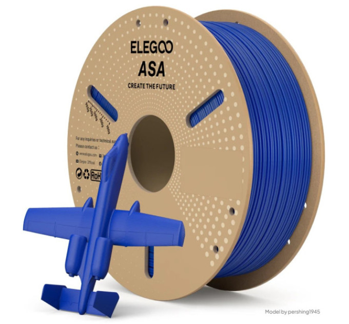 Філамент ELEGOO ASA Blue 1KG 1.75mm, 1kg (50.203.0732)