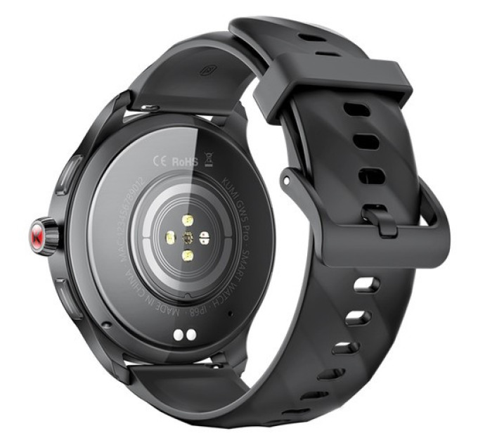 KUMI GW5 Pro Smartwatch Health Tracker чорний