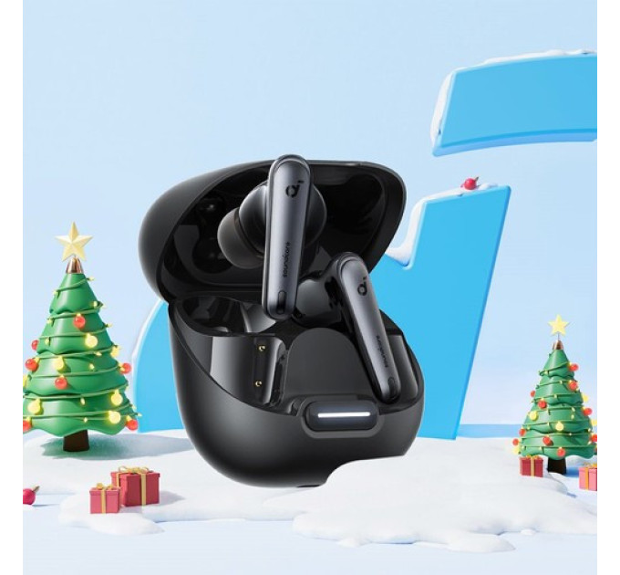 Навушники Anker Soundcore Liberty 4 NC TWS, адаптивне ANC 2.0, швидка зарядка - чорні