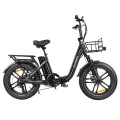 Електричний велосипед SAMEBIKE C05 Pro, двигун 500 Вт, акумулятор 36 В 13 Аг - чорний