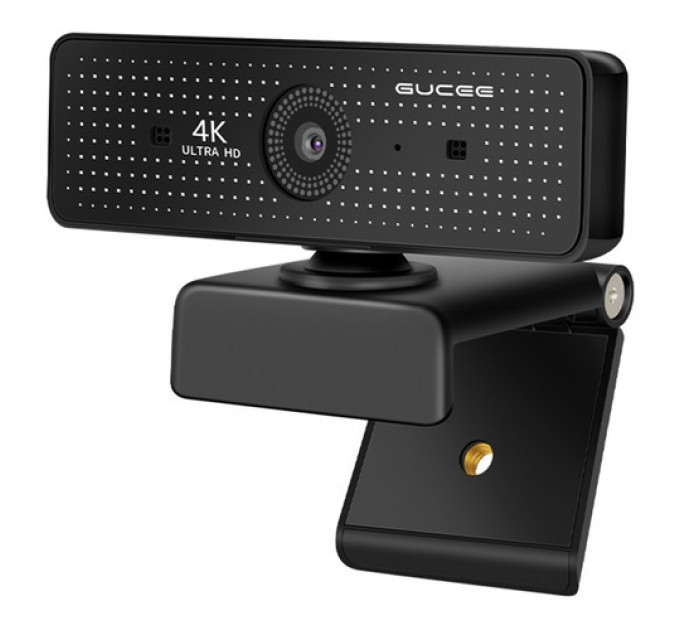 Веб-камера GUCEE HD86-4KAF, 4K Ultra HD, автофокус, 10-кратний цифровий зум, вбудований мікрофон