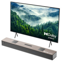 Саундбар Hiwill A502 5.2.2, два вбудованих сабвуфери, Dolby Atmos, пікова потужність 450 Вт