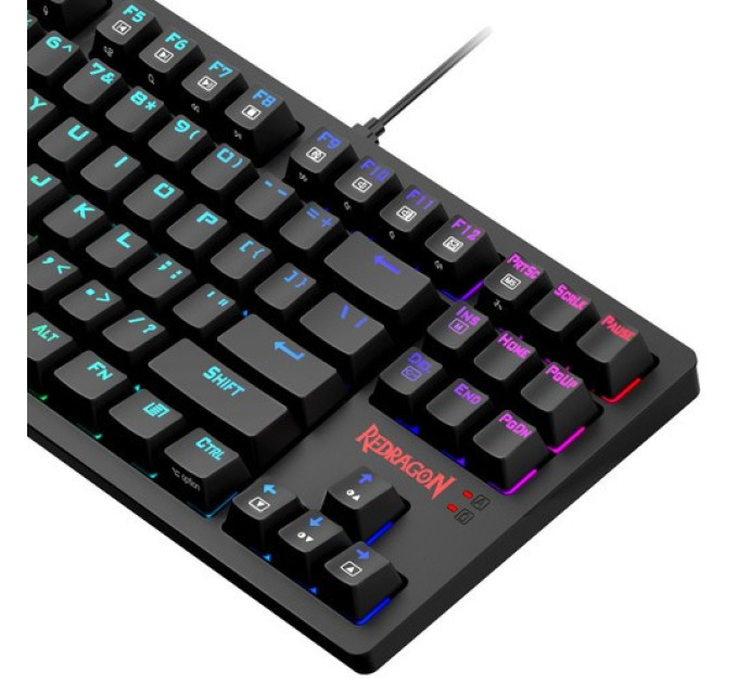 Бездротова механічна клавіатура Redragon K598P-KBS RGB TKL