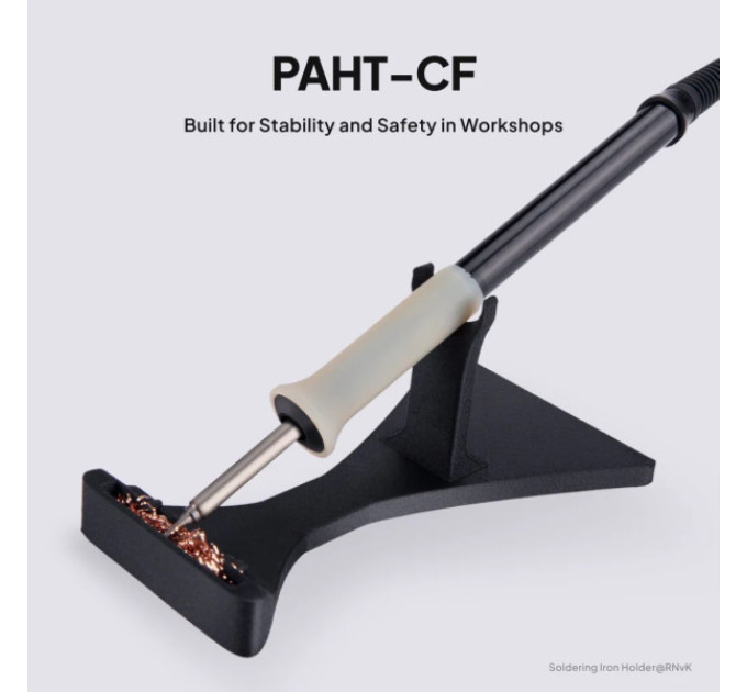 Філамент ELEGOO PAHT-CF Carbon Fiber Black 1KG 1.75mm, 1kg (50.203.0639)