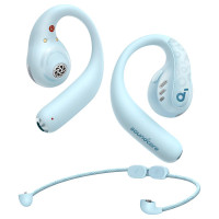 Навушники Anker Soundcore AeroFit Pro відкритого типу, Bluetooth 5.3, блакитні