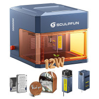 Лазерний гравірувальний верстат SCULPFUN iCube Ultra Dual 12 Вт + 1,2 Вт