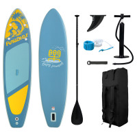Дошка для веслування стоячи Funwater SUPFW28E 350*87*15 см блакитна