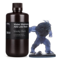 Фотополімерна смола для 3D принтера ELEGOO Water Washable ABS-Like Resin 1000G Smoky Black