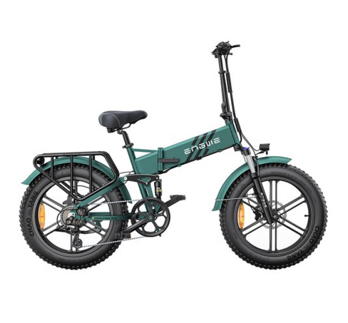 Складаний електровелосипед ENGWE ENGINE Pro 2.0 акумулятор 52 В 16 Аг, 25 км/г - зелений