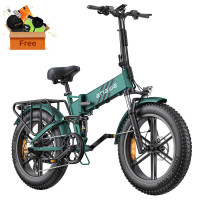 Складаний електровелосипед ENGWE ENGINE Pro 2.0 акумулятор 52 В 16 Аг, 25 км/г - зелений