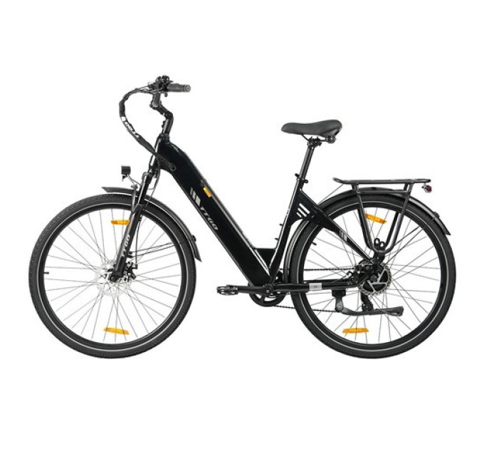 Електричний велосипед TTGO C3 SE, двигун 250 Вт, акумулятор 36 В 18 Аг - чорний