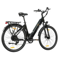 Електричний велосипед TTGO C3 SE, двигун 250 Вт, акумулятор 36 В 18 Аг - чорний