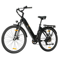 Електричний велосипед TTGO C3 SE, двигун 250 Вт, акумулятор 36 В 18 Аг - чорний