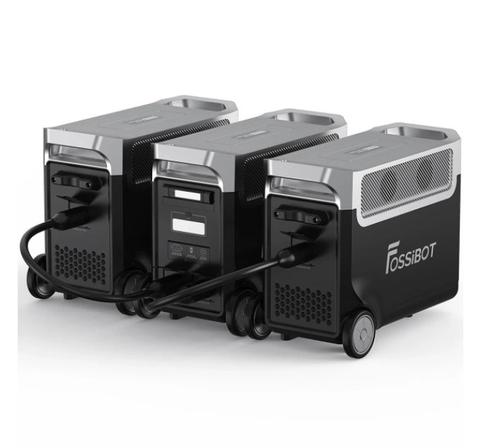 Портативна електростанція FOSSiBOT F3600 Pro + 2 додаткові батареї FB3840