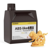 Фотополімерна смола для 3D принтера ELEGOO ABS-Like 3.0 resin 2000G Yellow