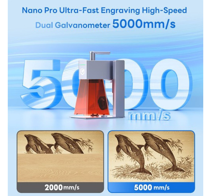 Лазерний гравірувальний верстат LONGER Nano Pro 12 Вт