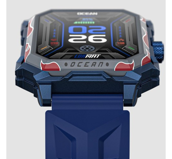 Смарт-годинник LOKMAT Ocean Max Sport синій