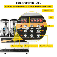 Гранітор Vevor Slush Ice Machine 3x15L