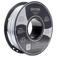 Філамент ERYONE Silk PLA для 3D-принтера 1,75 мм, допуск 0,03 мм, 1 кг, сріблястий