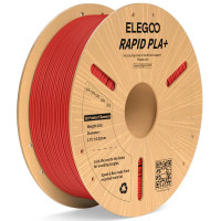 Філамент ELEGOO RAPID PLA+ Red 1.75mm , екологічна паперова котушка, 1kg (50.203.0119)