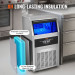 Льодогенератор Vevor SSX80 36кг льоду за 24 години, 11кг бак