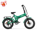 Складний електровелосипед PVY Z20 Plus 1000W 48V 16.5Ah акумулятор - зелений