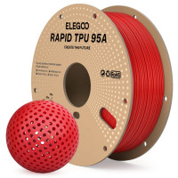 Філамент ELEGOO RAPID TPU95A Red 1KG 1.75mm, 1kg (50.203.0633)
