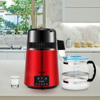  Дистилятор чистої води Vevor YMK40207 4л 220В  червоний
