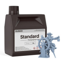Фотополімерна смола для 3D принтера ELEGOO Standard Resin 2000G Grey