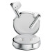 Навушники QCY FairyBuds T21 TWS, Bluetooth 5.3. сріблясті