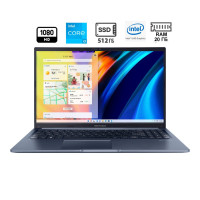 Ноутбук ASUS Vivobook 15.6"/ Intel Core i3-1220P/ 20Gb/ 512Gb SSD/ Intel UHD Graphics/ Windows 11
